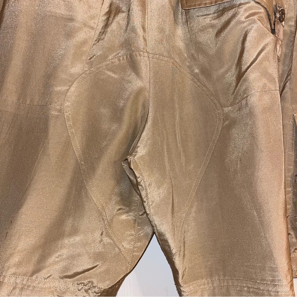 Ralph Lauren Black Label Silk & Cotton Cargo Shorts - Picture 9 of 14